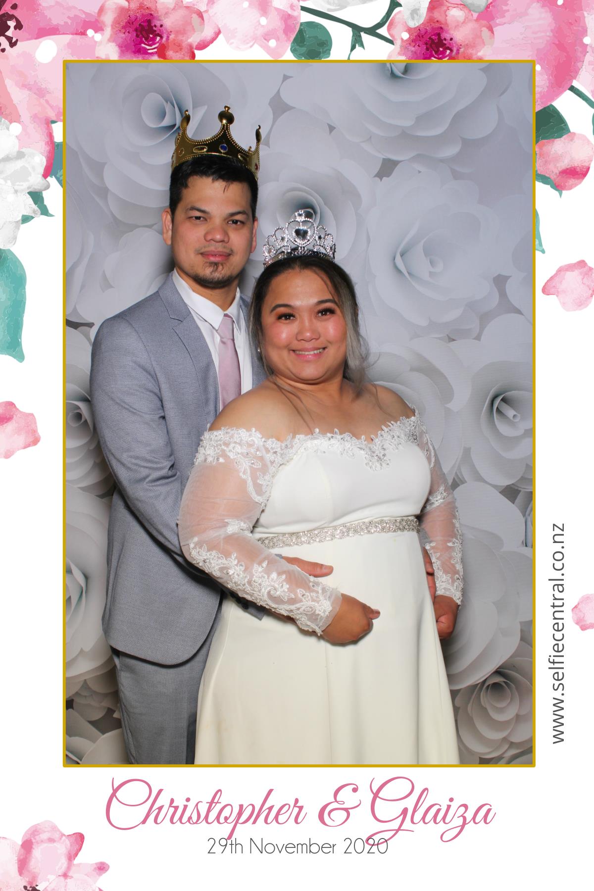 Christopher and Glaiza's Wedding | View more photos from the event at gallery.photobooth.co.nz/u/SelfieCentral/Christopher-and-Glaizas-Wedding